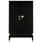 Платяной шкаф Elsa Dreams Black с 2-мя фасадами варинант исполнения - 5 | Loft Concept в Волгограде