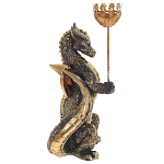 Подсвечник в виде дракона Dragon Candlestick Red Gold Blue Green варинант исполнения - 2 | Loft Concept в Волгограде