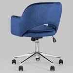 Кресло для компьютерного стола Veloury Blue варинант исполнения - 6 | Loft Concept в Волгограде