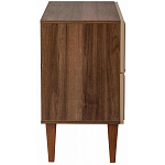 Тумба прикроватная бежевая из массива бука с 2-мя ящиками Wenge Light варинант исполнения - 3 | Loft Concept в Волгограде