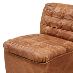 Модульное кожаное кресло Maxence Lounge Leather Armchair варинант исполнения - 2 | Loft Concept в Волгограде