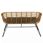 Кушетка плетеная из ротанга Wicker Сouch варинант исполнения - 2 | Loft Concept в Волгограде