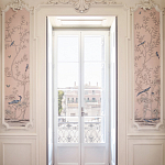 Обои ручная роспись Earlham Almost Mauve варинант исполнения - 3 | Loft Concept в Волгограде