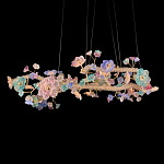 Люстра с цветочным декором Miscellaneous herbs варинант исполнения - 1 | Loft Concept в Волгограде