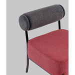 Кресло Ponpoun тёмно-серый бордо варинант исполнения - 2 | Loft Concept в Волгограде