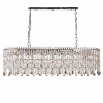 Люстра овальная с хрустальными подвесками Roul Crystal Light варинант исполнения - 6 | Loft Concept в Волгограде
