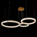 Люстра с 3-мя кольцами из натурального камня Minerals of Light варинант исполнения - 2 | Loft Concept в Волгограде