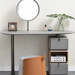 Консоль с зеркалом и  3-мя вращающимися ящиками Eloida варинант исполнения - 3 | Loft Concept в Волгограде