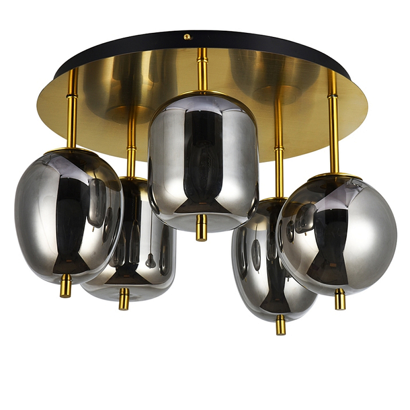Потолочная люстра Lamp Phenix Серый Медь Потолочная люстра Lamp Phenix Серый Медь в Волгограде | Loft Concept