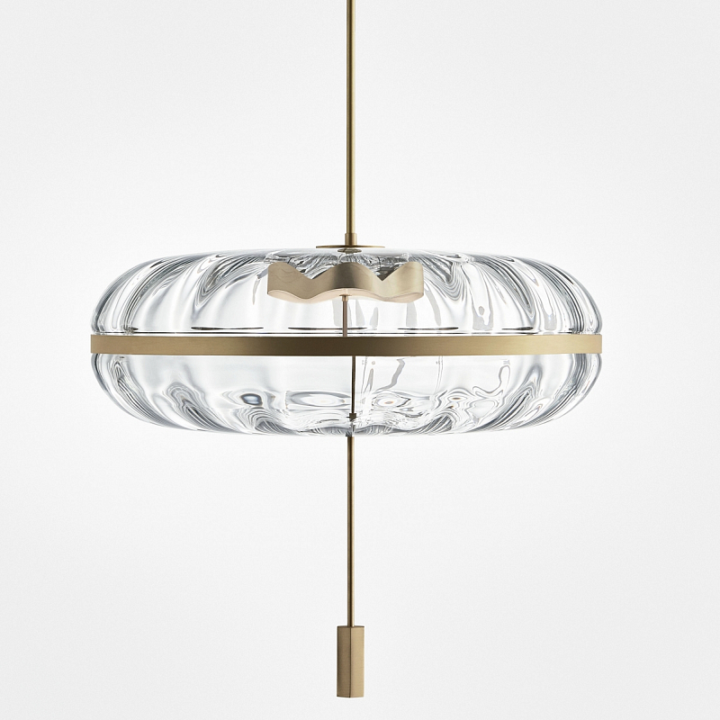 Люстра Gallotti Radice Jolie Прозрачное Стекло Золотой Люстра Gallotti Radice Jolie Прозрачное Стекло Золотой в Волгограде | Loft Concept