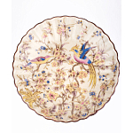 Чаша с цветочным орнаментом на ножке в виде бронзового ангела Eden Garden варинант исполнения - 4 | Loft Concept в Волгограде