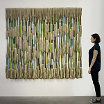 Художественный панно макраме Wall decor Voice the Forest варинант исполнения - 1 | Loft Concept в Волгограде