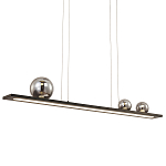 Светодиодная линейная люстра IONA Сhandelier black 103 варинант исполнения - 1 | Loft Concept в Волгограде