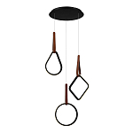 Подвесной светильник с геометрическими источниками света Geometric Architecture of Light варинант исполнения - 1 | Loft Concept в Волгограде