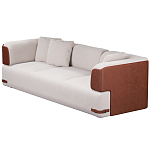 Трехместный диван Richmond с кожаной отделкой варинант исполнения - 2 | Loft Concept в Волгограде