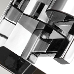 Бра для ванных комнат с цилиндрическим плафоном на прямоугольном зеркальном основании Feiss варинант исполнения - 4 | Loft Concept в Волгограде