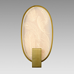 Бра с гравировкой на акриловом плафоне Gravyura Bronze варинант исполнения - 4 | Loft Concept в Волгограде