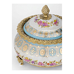 Шкатулка фарфоровая с цветочной росписью Eden Garden варинант исполнения - 2 | Loft Concept в Волгограде