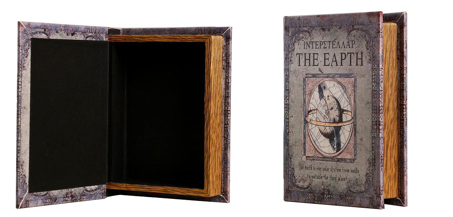 Шкатулка-книга Interstellar The Earth Book Box Шкатулка-книга Interstellar The Earth Book Box - Loft-Concept в Волгограде