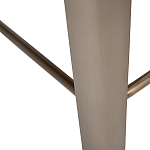 Стул барный светло-серый из экокожи Spectacular High Bar Stool варинант исполнения - 6 | Loft Concept в Волгограде