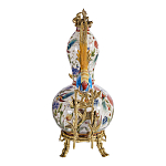 Ваза из фарфора с птицами и цветочной росписью Garden of Eden варинант исполнения - 3 | Loft Concept в Волгограде