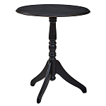 Стол кофейный круглый из массива березы в стиле прованс Vintage варинант исполнения - 1 | Loft Concept в Волгограде