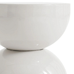 Приставной столик белого цвета Bead варинант исполнения - 3 | Loft Concept в Волгограде