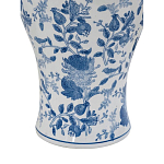 Ваза фарфоровая высокая с синими цветочными мотивами Independence варинант исполнения - 3 | Loft Concept в Волгограде