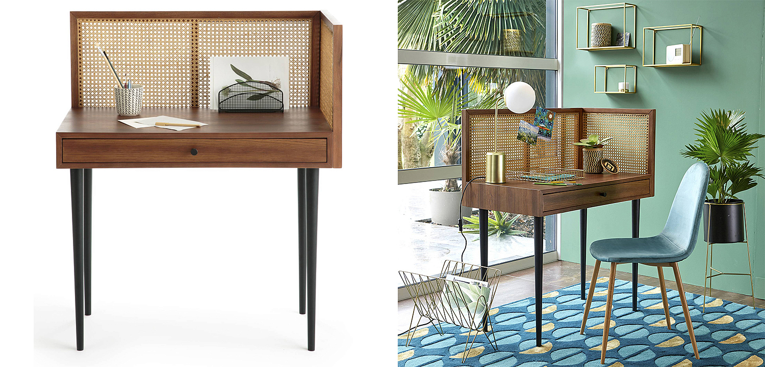 Рабочий стол Agnar Wicker Table Рабочий стол Agnar Wicker Table - Loft-Concept в Волгограде