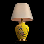 Настольная лампа желтая с изображением птиц Slip Away варинант исполнения - 10 | Loft Concept в Волгограде