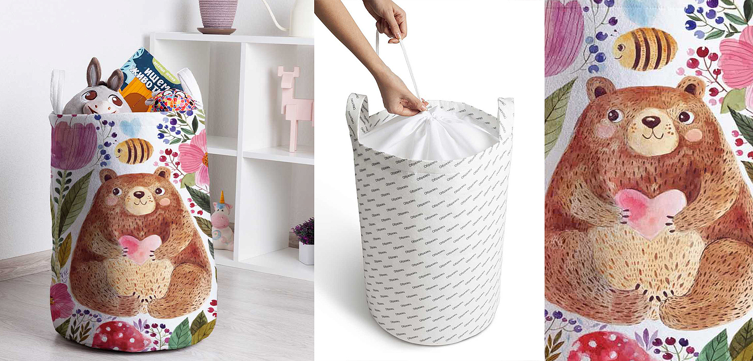 Корзина Love Bear Basket Корзина Love Bear Basket - Loft-Concept в Волгограде
