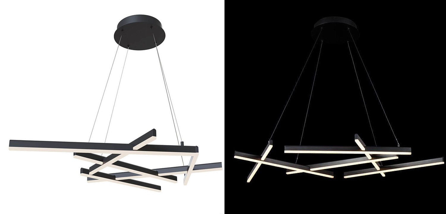 Люстра Smeragde Light Chandelier black Люстра Smeragde Light Chandelier black - Loft-Concept в Волгограде