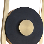 Бра с овальной рамой цвета латунь Midnight Orbit варинант исполнения - 1 | Loft Concept в Волгограде