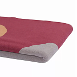 Плед из хлопка с абстрактным принтом Elysian Flow Ember варинант исполнения - 3 | Loft Concept в Волгограде