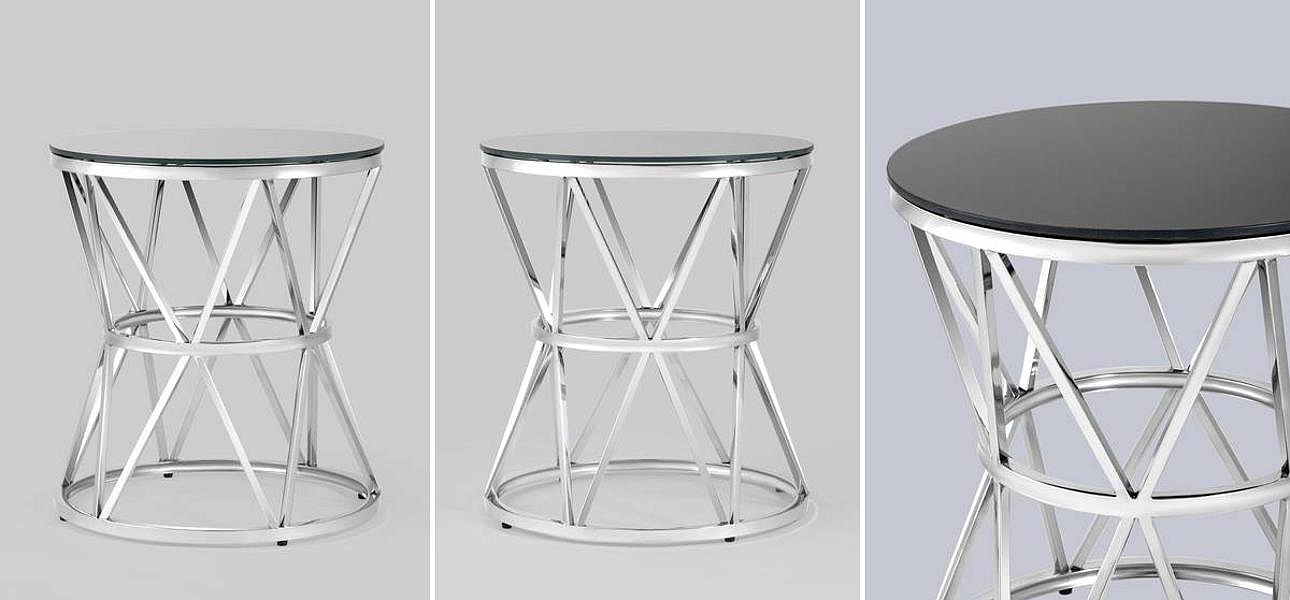 Стол приставной Beranger Collection Silver Стол приставной Beranger Collection Silver - Loft-Concept в Волгограде