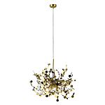 Подвесной светильник с металлическими круглыми элементами Terzani Argent варинант исполнения - 6 | Loft Concept в Волгограде