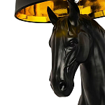Horse Statue Floor Lamp Большой светильник Черная Лошадь варинант исполнения - 1 | Loft Concept в Волгограде