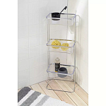 Полка напольная трехъярусная для ванной Bathroom Floor Shelf варинант исполнения - 6 | Loft Concept в Волгограде
