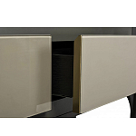 Консоль тёмно-коричневого цвета с 2-мя ящиками Gladstone варинант исполнения - 4 | Loft Concept в Волгограде