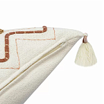 Подушка декоративная с геометрическим узором и кисточками Divine Abstractions варинант исполнения - 2 | Loft Concept в Волгограде