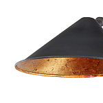 Бра настенное на тонком кронштейне с 2-мя конусообразными плафонами Vintage Reading Light варинант исполнения - 1 | Loft Concept в Волгограде