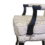 Кресло c растительным орнаментом Aubrey Classical Armchair beige jacquard варинант исполнения - 4 | Loft Concept в Волгограде