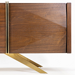 ТВ-тумба в цвете американский орех Introduce варинант исполнения - 4 | Loft Concept в Волгограде