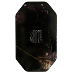 Шкатулка из эпоксидной смолы с цветами черная Epoxy Resin Pink Flowers Box Black варинант исполнения - 1 | Loft Concept в Волгограде