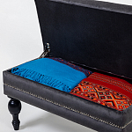 Мягкая банкетка с зоной для хранения Casket Dark Grey варинант исполнения - 4 | Loft Concept в Волгограде