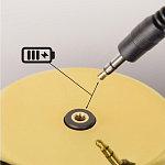 Настольная лампа фигурная золотого цвета с гладким абажуром Высота 17 см Sophia варинант исполнения - 8 | Loft Concept в Волгограде