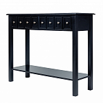 Черная консоль с выдвижными ящиками Monica варинант исполнения - 5 | Loft Concept в Волгограде