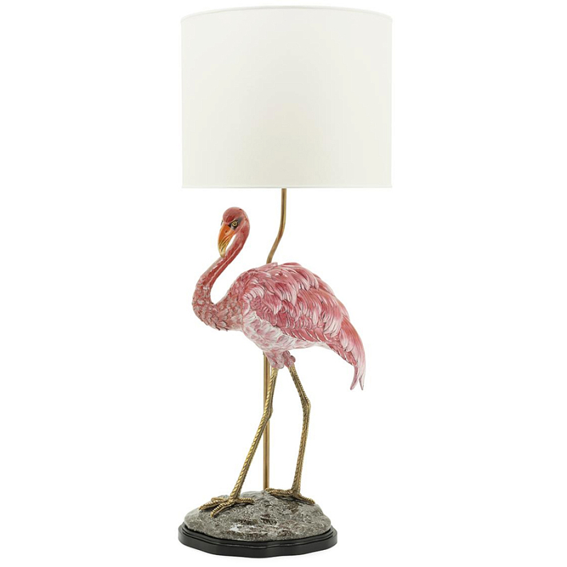 Настольная лампа ABHIKA LAMPTABLE FLAMINGO Розовый Золотой Настольная лампа ABHIKA LAMPTABLE FLAMINGO Розовый Золотой в Волгограде | Loft Concept