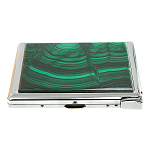 Портсигар на 10 сигарет с газовой зажигалкой из натурального камня Малахит Stone Cigarettes Cases варинант исполнения - 5 | Loft Concept в Волгограде