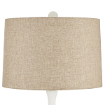 Торшер с белым каркасом и тканевыми абажуром Natural Stems варинант исполнения - 4 | Loft Concept в Волгограде